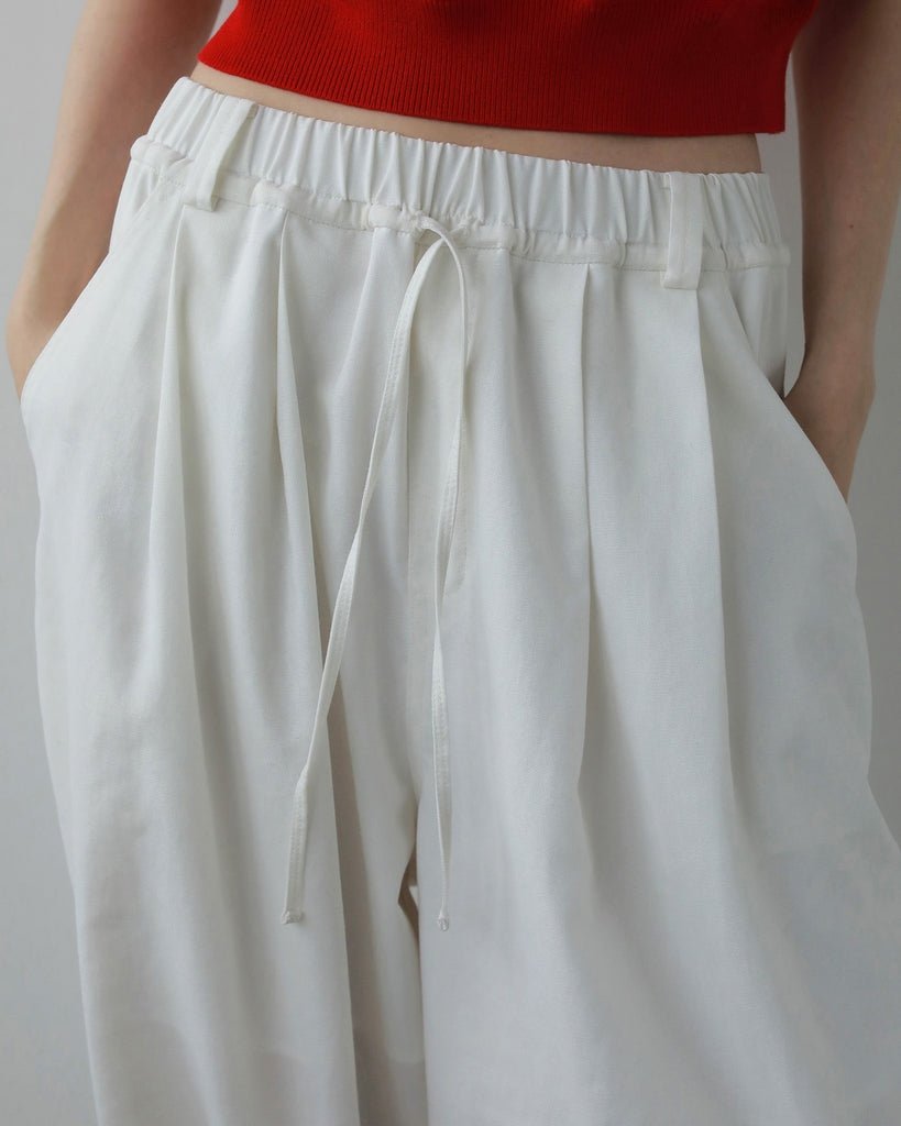 【anuke 2027 SS】Linen Rough Pants - 5月下旬頃発送 - Champdelarose