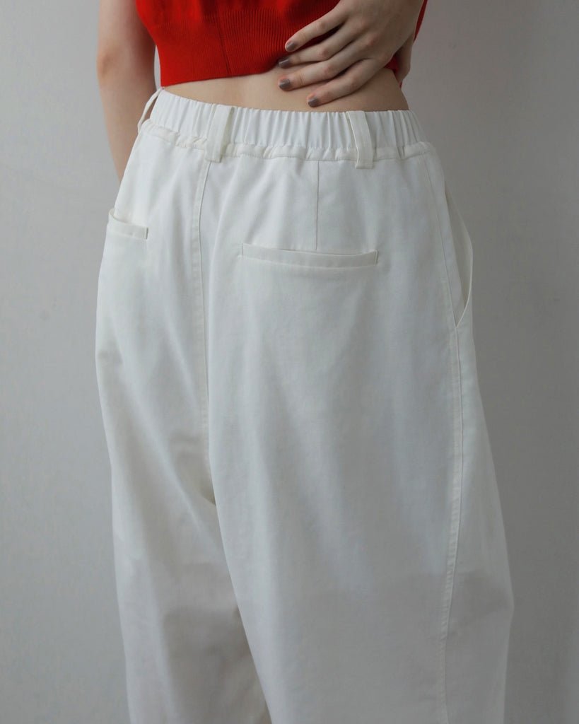 【anuke 2027 SS】Linen Rough Pants - 5月下旬頃発送 - Champdelarose