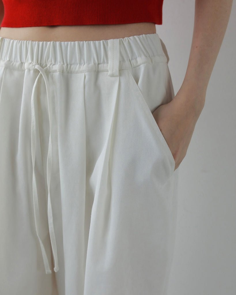 【anuke 2027 SS】Linen Rough Pants - 5月下旬頃発送 - Champdelarose