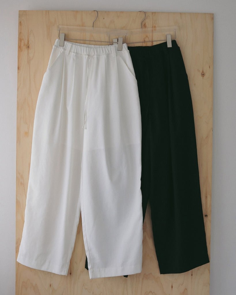 【anuke 2027 SS】Linen Rough Pants - 5月下旬頃発送 - Champdelarose