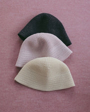 【anuke 2027 SS】Linenknit Bucket Hat - 4月下旬頃発送 - Champdelarose