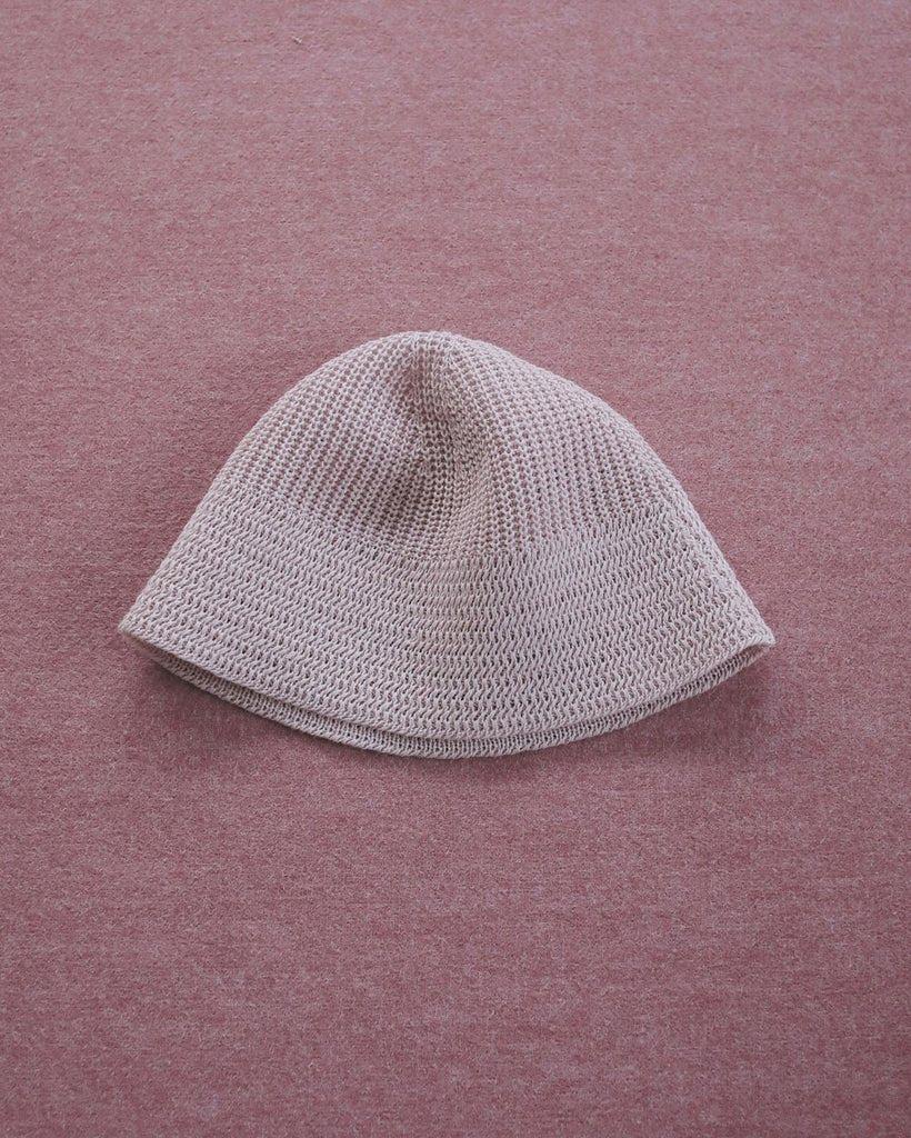 【anuke 2027 SS】Linenknit Bucket Hat - 4月下旬頃発送 - Champdelarose