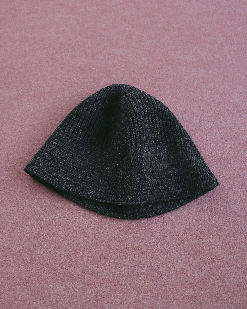 【anuke 2027 SS】Linenknit Bucket Hat - 4月下旬頃発送 - Champdelarose