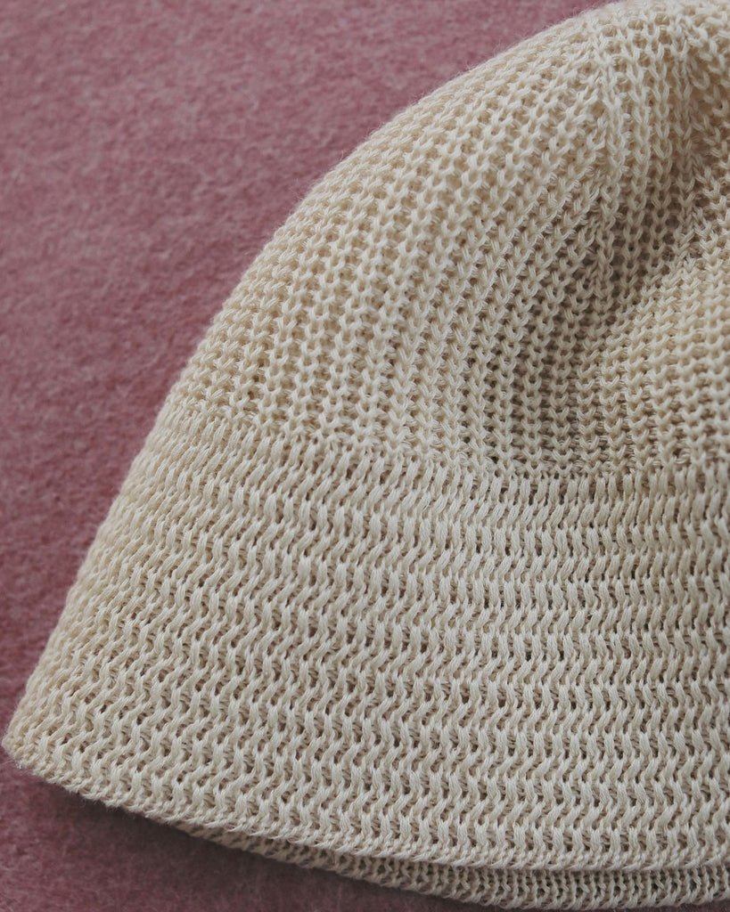 【anuke 2027 SS】Linenknit Bucket Hat - 4月下旬頃発送 - Champdelarose