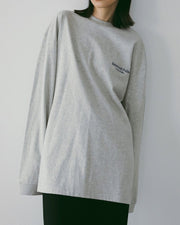 【anuke 2027 SS】Logo Long T-Shirts - 3月下旬頃発送 - Champdelarose