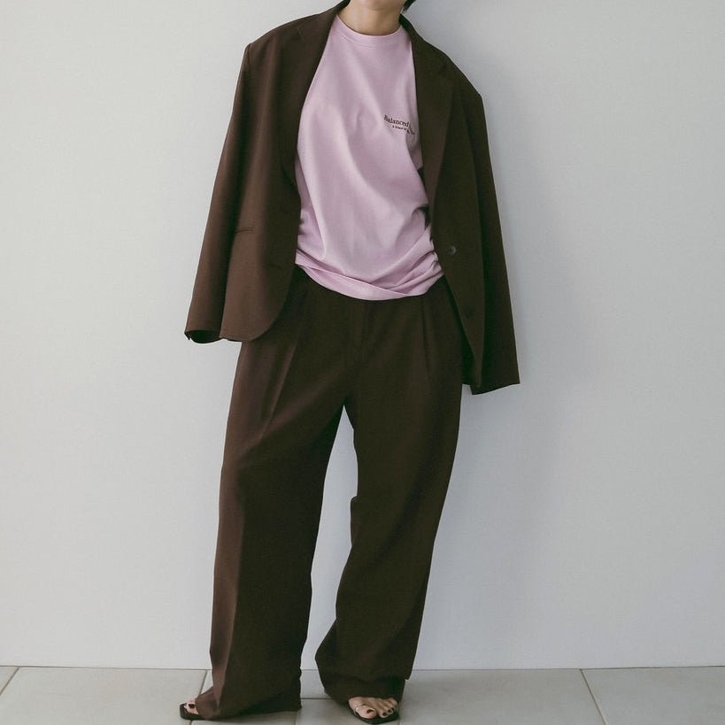 【anuke 2027 SS】Logo Long T-Shirts - 3月下旬頃発送 - Champdelarose