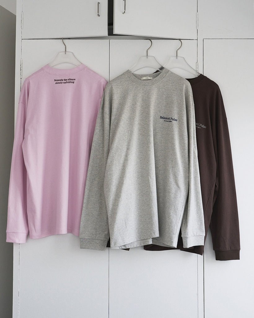 【anuke 2027 SS】Logo Long T-Shirts - 3月下旬頃発送 - Champdelarose