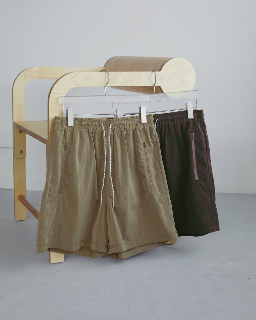 【anuke 2027 SS】Nylon Half Pants - 5月下旬頃発送 - Champdelarose