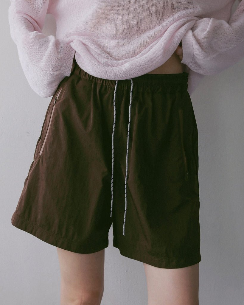 【anuke 2027 SS】Nylon Half Pants - 5月下旬頃発送 - Champdelarose