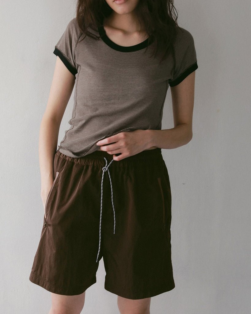 【anuke 2027 SS】Nylon Half Pants - 5月下旬頃発送 - Champdelarose