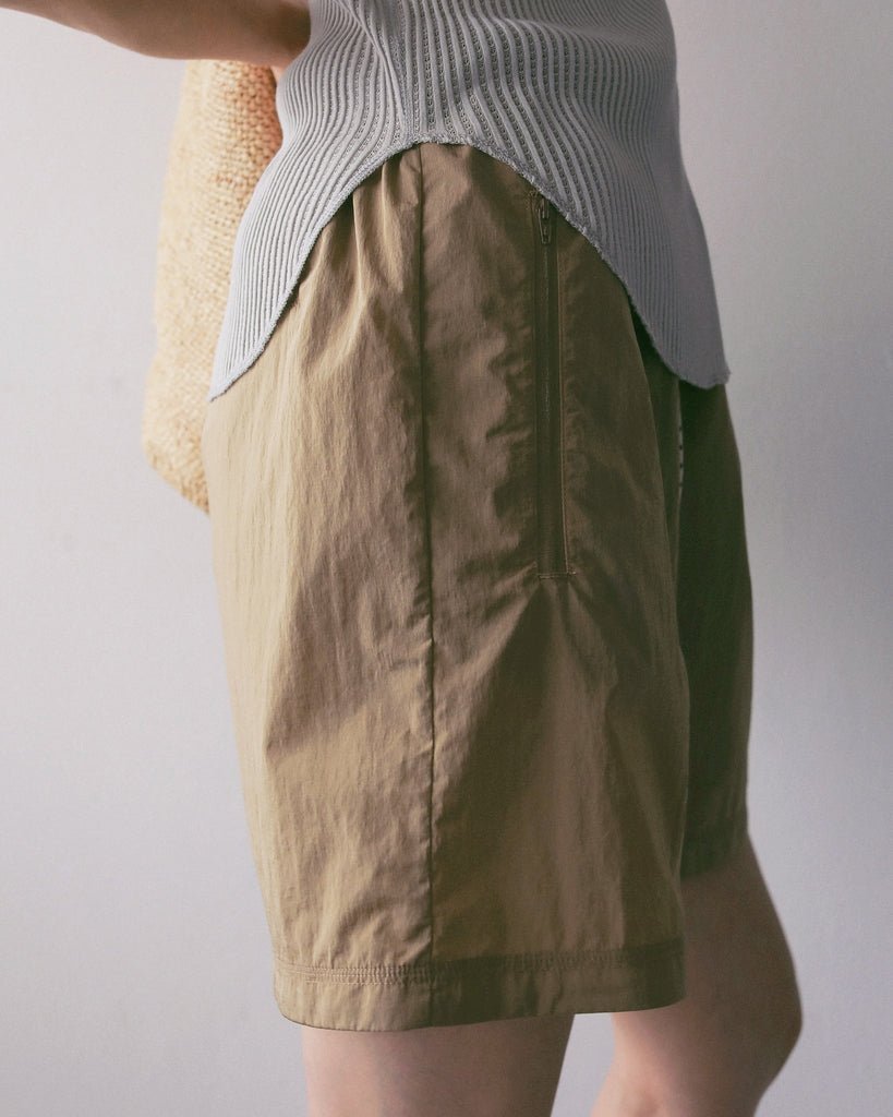 【anuke 2027 SS】Nylon Half Pants - 5月下旬頃発送 - Champdelarose