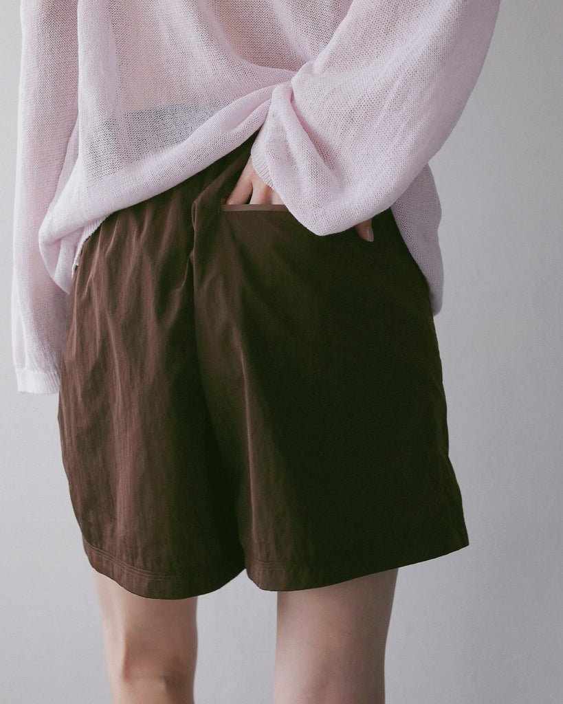 【anuke 2027 SS】Nylon Half Pants - 5月下旬頃発送 - Champdelarose