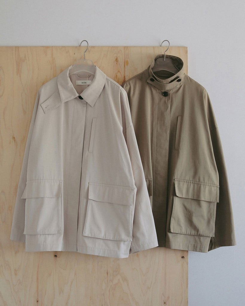 【anuke 2027 SS】Over Half Coat - 2月下旬頃発送 - Champdelarose