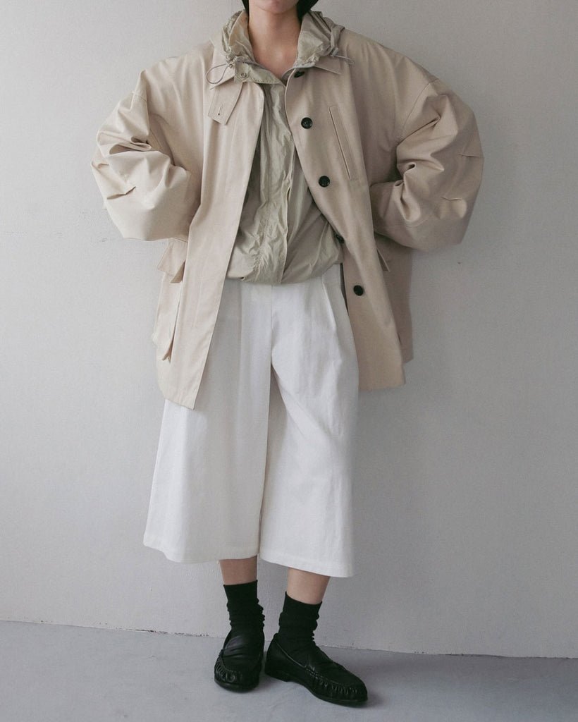【anuke 2027 SS】Over Half Coat - 2月下旬頃発送 - Champdelarose