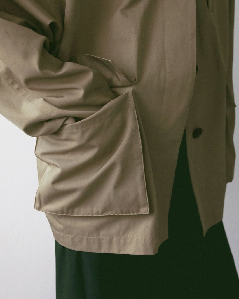 【anuke 2027 SS】Over Half Coat - 2月下旬頃発送 - Champdelarose