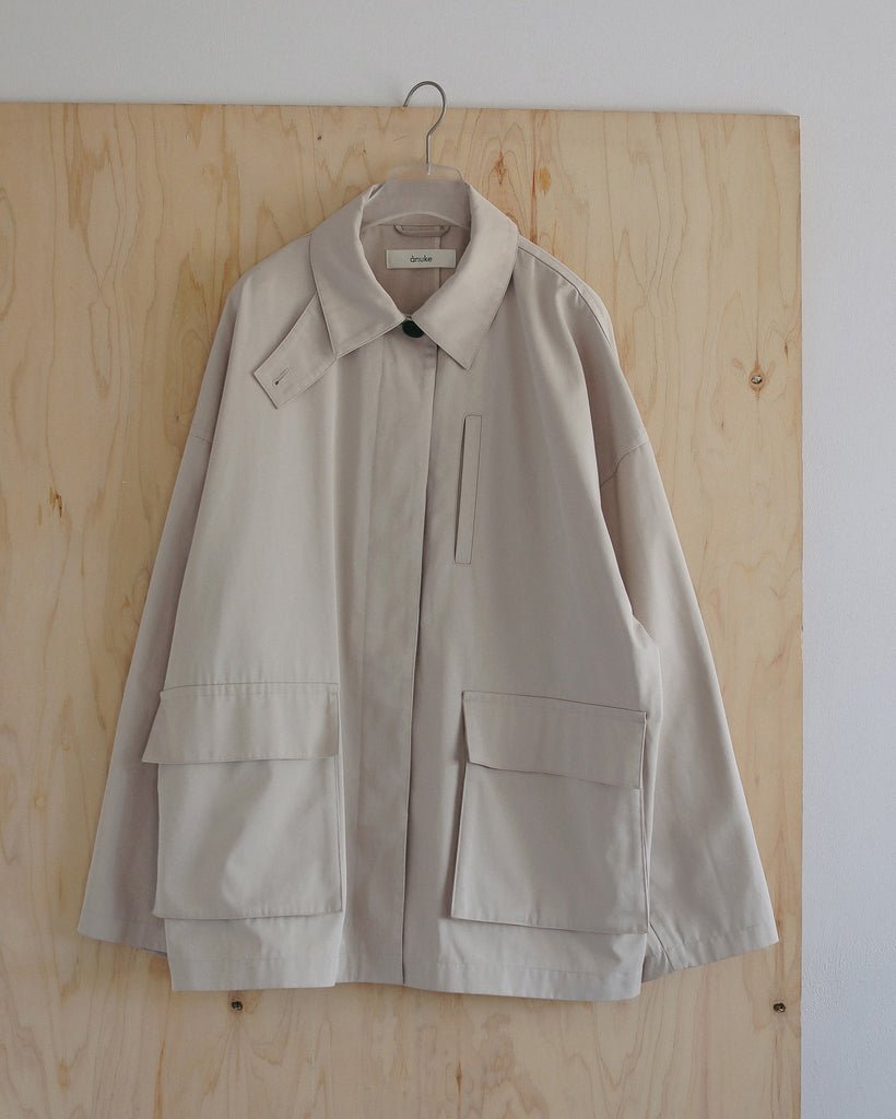 【anuke 2027 SS】Over Half Coat - 2月下旬頃発送 - Champdelarose