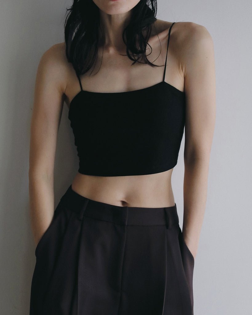 【anuke 2027 SS】Padin Half Camisole - 3月下旬頃発送 - Champdelarose