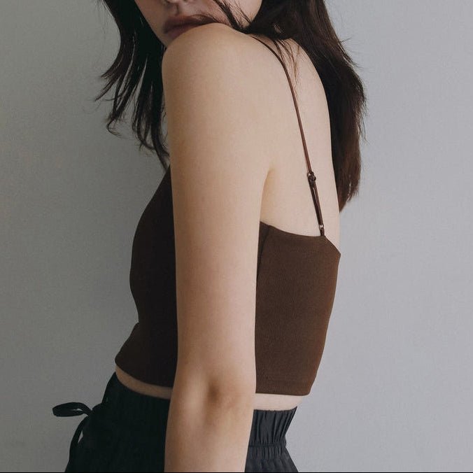 【anuke 2027 SS】Padin Half Camisole - 3月下旬頃発送 - Champdelarose