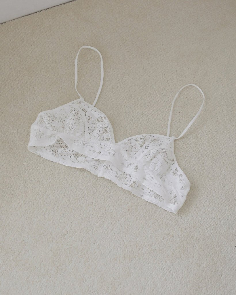 【anuke 2027 SS】Piping Lace Bratop - 5月下旬頃発送 - Champdelarose