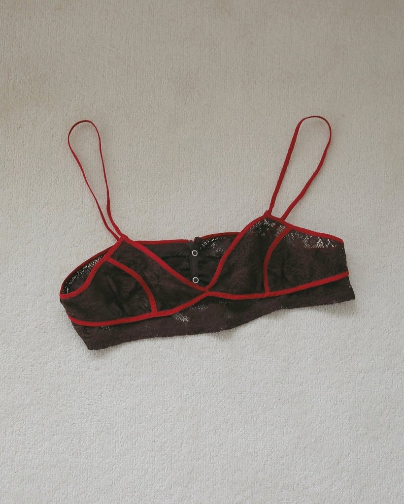 【anuke 2027 SS】Piping Lace Bratop - 5月下旬頃発送 - Champdelarose