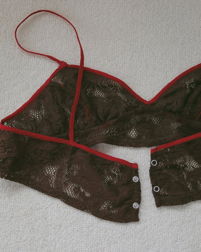 【anuke 2027 SS】Piping Lace Bratop - 5月下旬頃発送 - Champdelarose