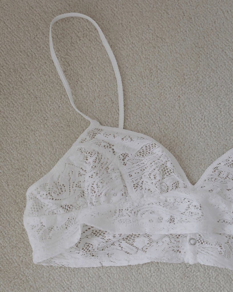 【anuke 2027 SS】Piping Lace Bratop - 5月下旬頃発送 - Champdelarose