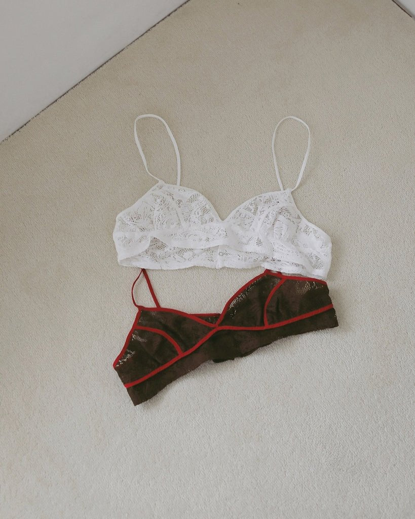 【anuke 2027 SS】Piping Lace Bratop - 5月下旬頃発送 - Champdelarose