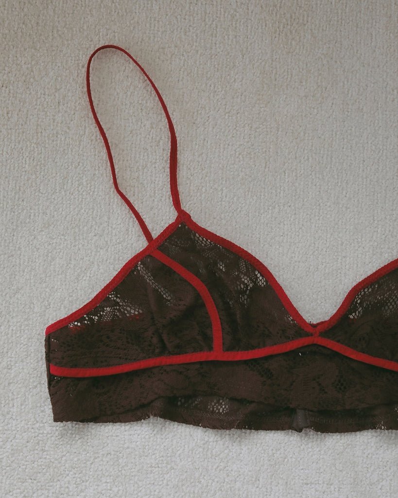 【anuke 2027 SS】Piping Lace Bratop - 5月下旬頃発送 - Champdelarose