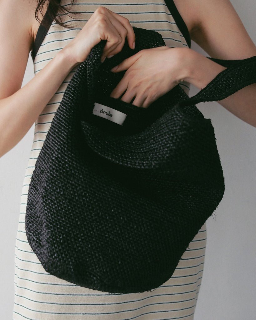 【anuke 2027 SS】Raffia Tote Bag - 4月下旬頃発送 - Champdelarose