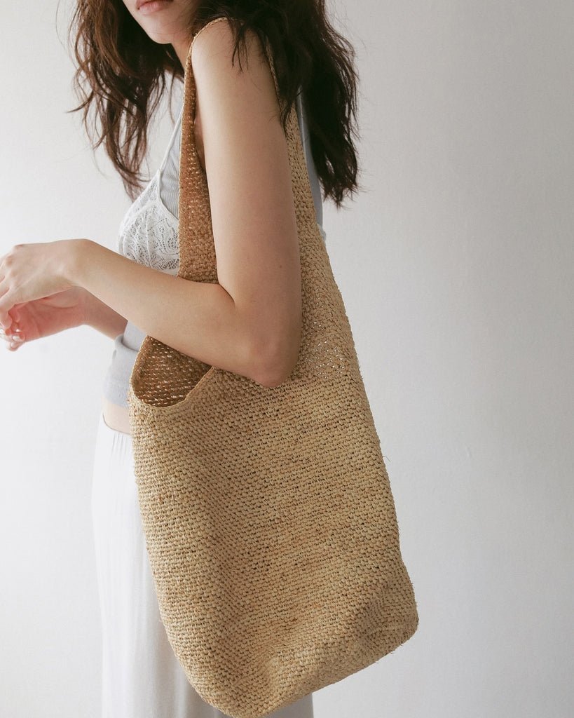 【anuke 2027 SS】Raffia Tote Bag - 4月下旬頃発送 - Champdelarose