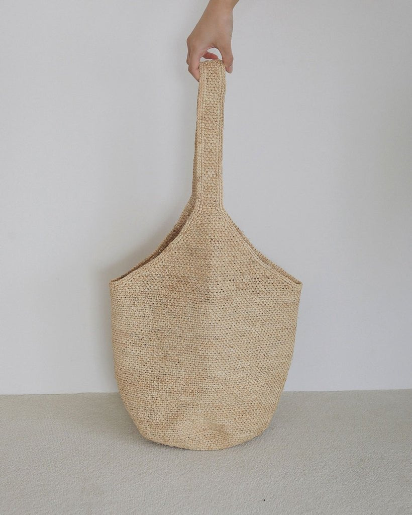 【anuke 2027 SS】Raffia Tote Bag - 4月下旬頃発送 - Champdelarose