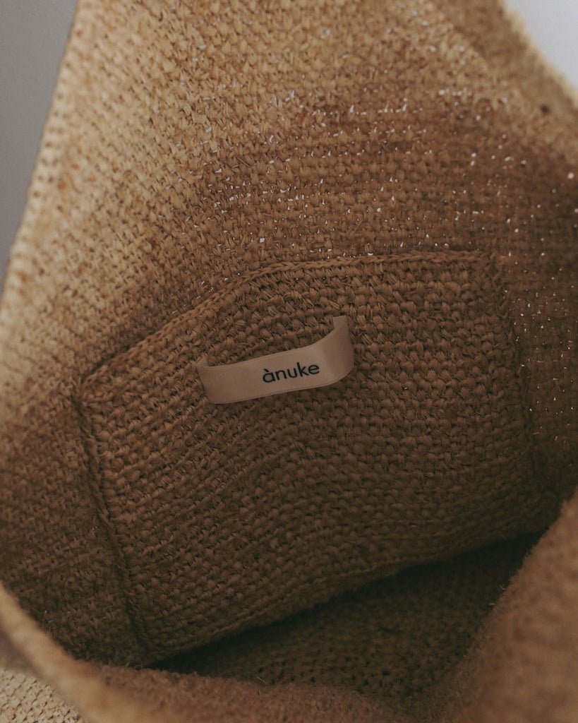 【anuke 2027 SS】Raffia Tote Bag - 4月下旬頃発送 - Champdelarose