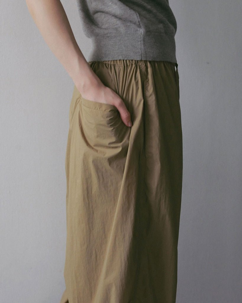 【anuke 2027 SS】Sheer Nylon Pants - 3月下旬頃発送 - Champdelarose