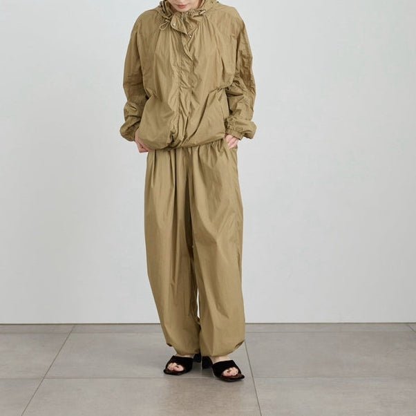 【anuke 2027 SS】Sheer Nylon Pants - 3月下旬頃発送 - Champdelarose