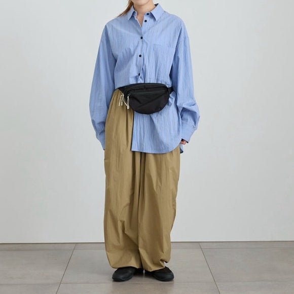 【anuke 2027 SS】Sheer Nylon Pants - 3月下旬頃発送 - Champdelarose