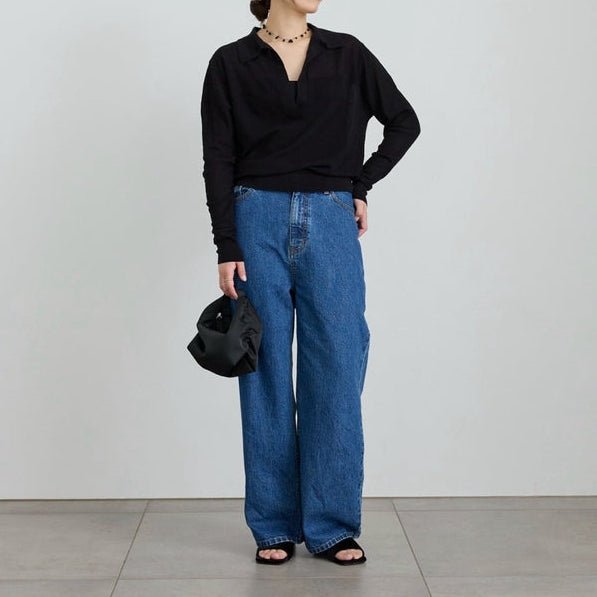 【anuke 2027 SS】Sheer Skipper Knit - 3月下旬頃発送 - Champdelarose