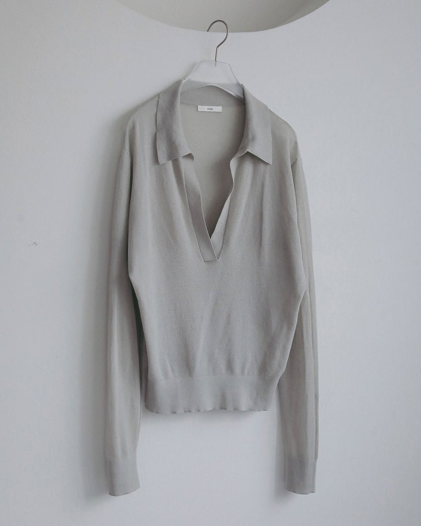 【anuke 2027 SS】Sheer Skipper Knit - 3月下旬頃発送 - Champdelarose