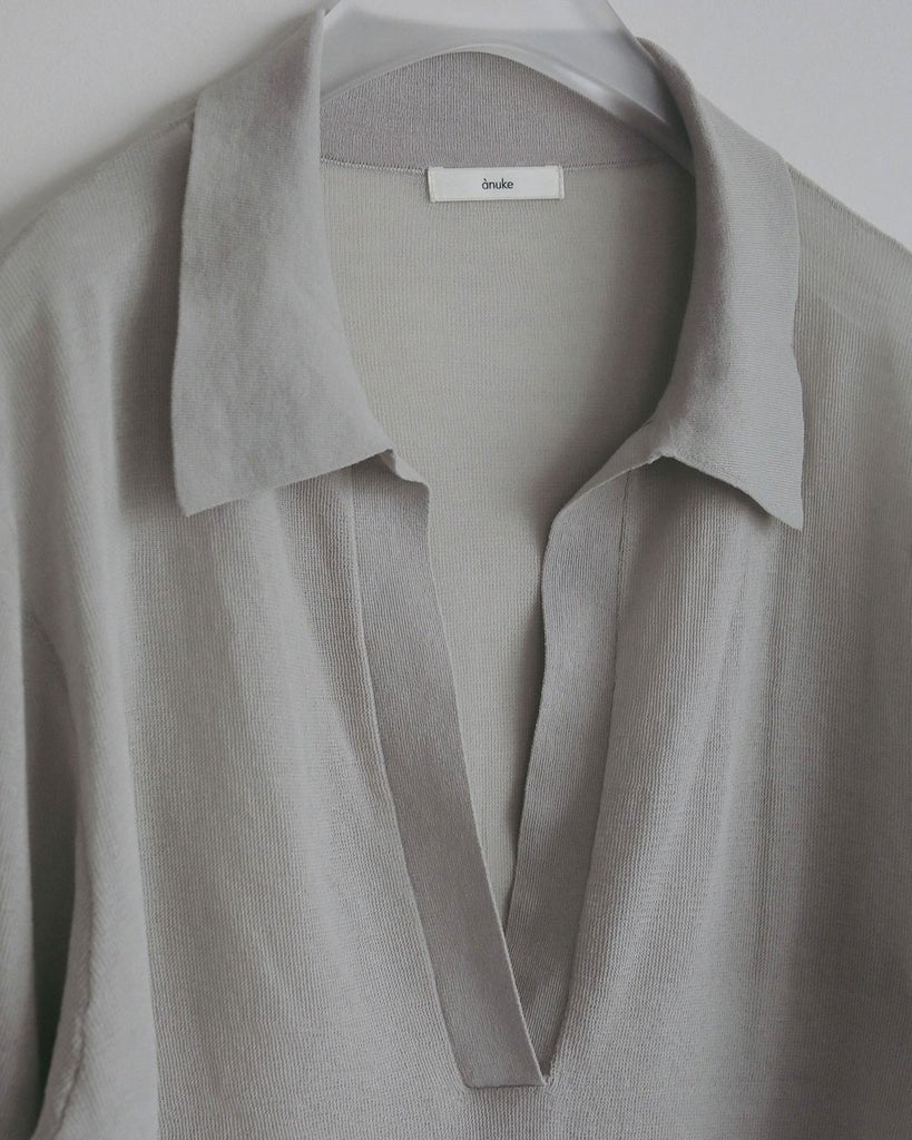 【anuke 2027 SS】Sheer Skipper Knit - 3月下旬頃発送 - Champdelarose