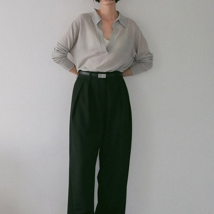 【anuke 2027 SS】Sheer Skipper Knit - 3月下旬頃発送 - Champdelarose