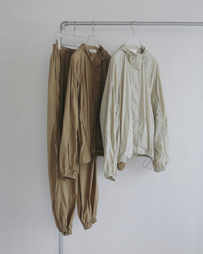 【anuke 2027 SS】Sheer Track Blouson - 3月下旬頃発送 - Champdelarose