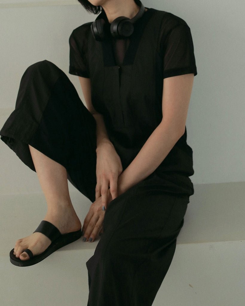 【anuke 2027 SS】Sheer Tulle T-shirts - 4月下旬頃発送 - Champdelarose