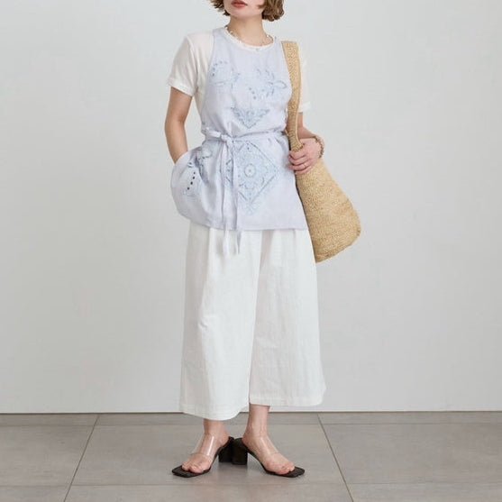【anuke 2027 SS】Sheer Tulle T-shirts - 4月下旬頃発送 - Champdelarose