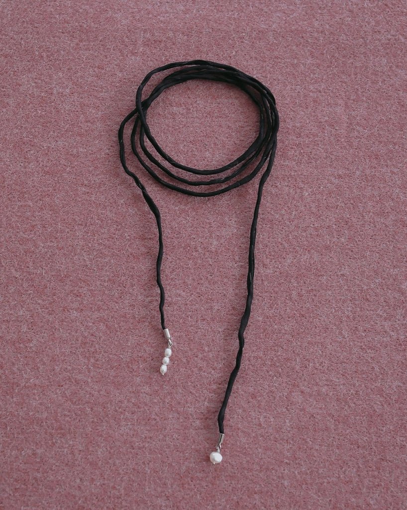 【anuke 2027 SS】Silk Cord Choker - 2月下旬頃発送 - Champdelarose