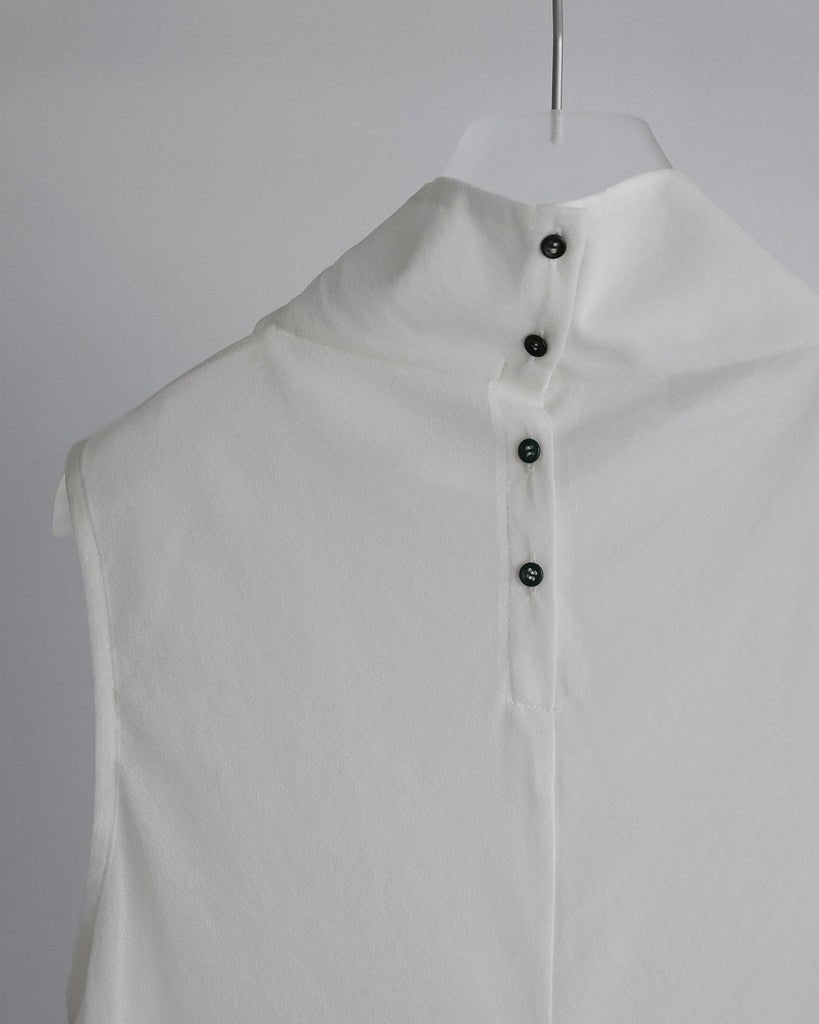 【anuke 2027 SS】Sleeveless Chiffon Tops - 4月下旬頃発送 - Champdelarose