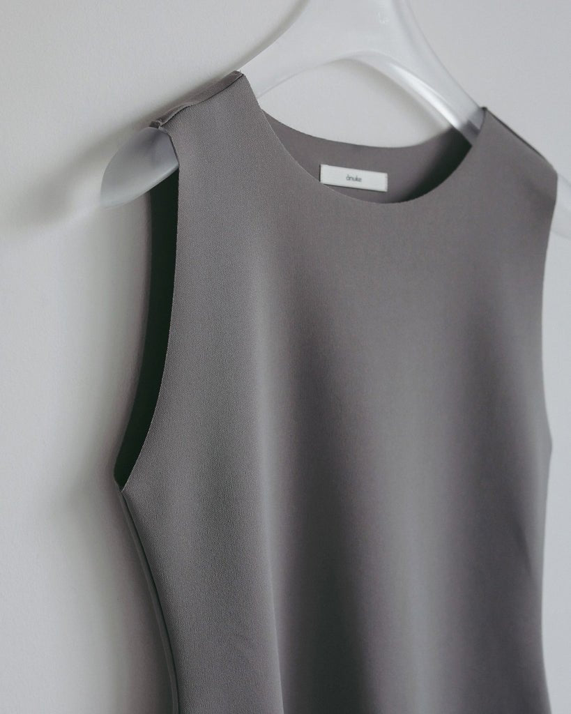 【anuke 2027 SS】Sleeveless Georgette Tanktop - 4月下旬頃発送 - Champdelarose