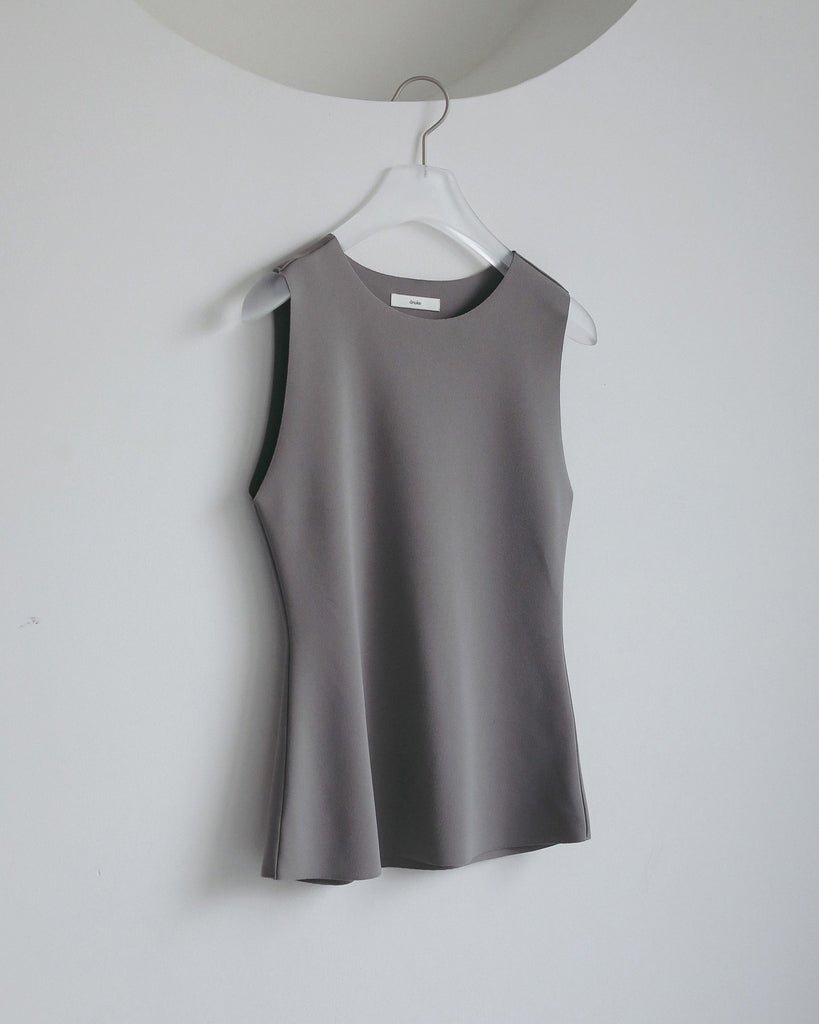 【anuke 2027 SS】Sleeveless Georgette Tanktop - 4月下旬頃発送 - Champdelarose
