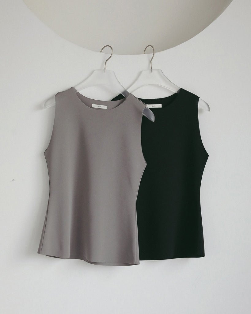 【anuke 2027 SS】Sleeveless Georgette Tanktop - 4月下旬頃発送 - Champdelarose