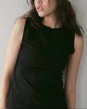【anuke 2027 SS】Sleeveless Georgette Tanktop - 4月下旬頃発送 - Champdelarose