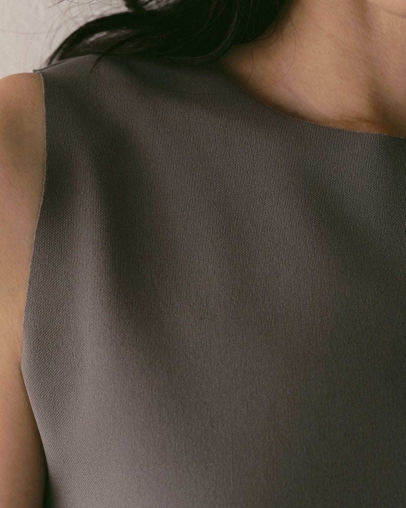 【anuke 2027 SS】Sleeveless Georgette Tanktop - 4月下旬頃発送 - Champdelarose