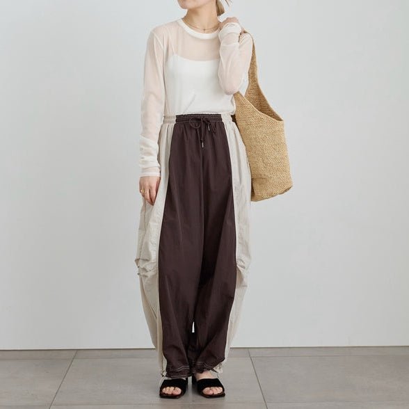 【anuke 2027 SS】Slit Chiffon Tops - 2月下旬頃発送 - Champdelarose
